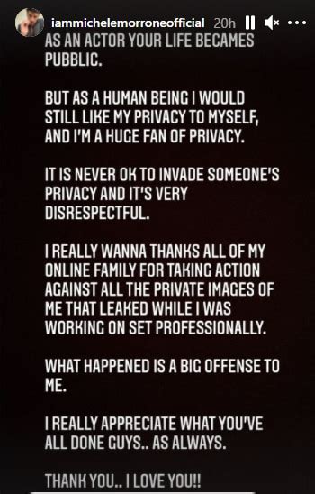 Days Star Michele Morrone Issues Statement After Nude Pics From The Sets Leaked Online It