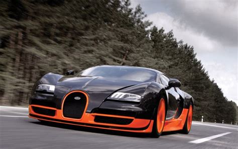 Bugatti hot vehicles: Bugatti's Top Speed: New World Record