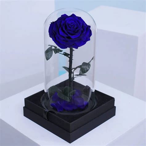 Single Blue Forever Rose | Preservered Roses