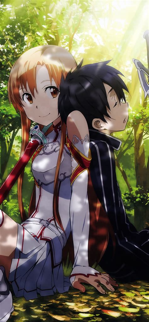 Sword Art Online Asuna And Kirito Wallpaper