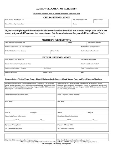 Acknowledgement Of Paternity Form Arkansas Template And Guide Airslate Signnow