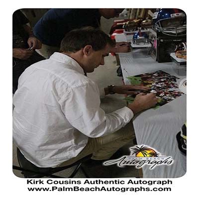 Kirk Cousins – Palm Beach Autographs LLC