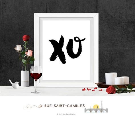 printable Art XO print Beyonce XO song printable xo hugs kisses xo wall ...