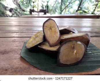 Boiled Banana Pisang Rebus Stock Photo 1247171227 | Shutterstock