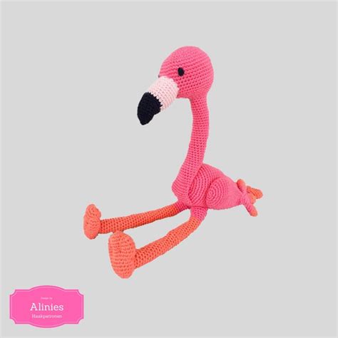 Flamingo Crochet Pattern Tutorail Amigurumi Crocheted Pattern Pdf Bestand In Dutch Deutsch And