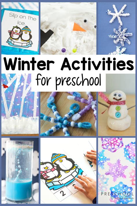 Winter Activities for Preschool - Preschool Inspirations