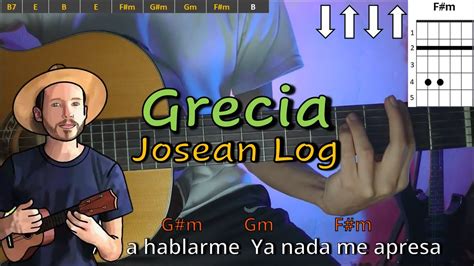 Grecia Josean Log Guitarra Pdf Letra Y Acordes Rasgueo