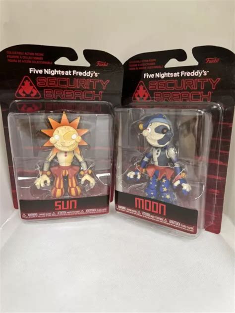 Five Nights At Freddys Modellino Sun Moon Fnaf Security Breach Funko