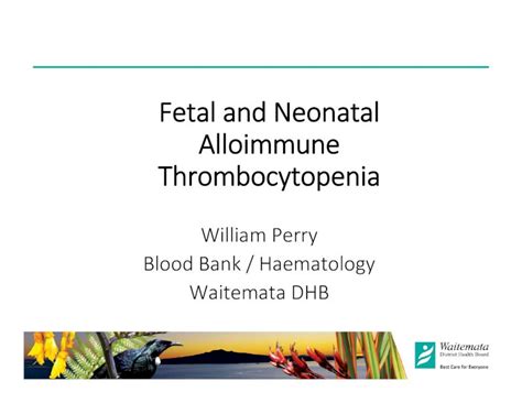 Pdf Fetal And Neonatal Alloimmune Thrombocytopenia During