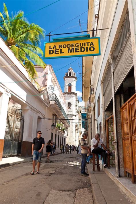 La Bodeguita Del Medio In Havana Editorial Stock Image Image Of