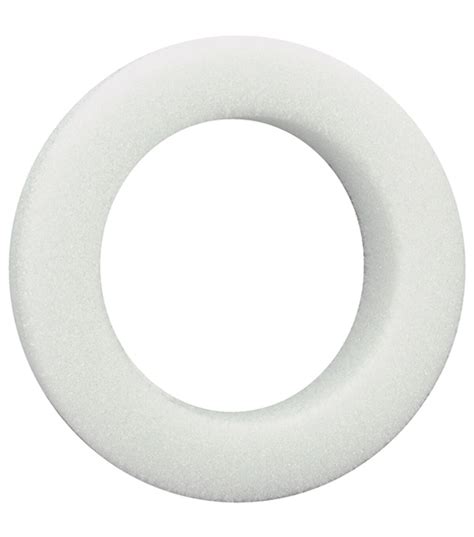 Floracraft Beveled Styrofoam Wreath 24pk Joann