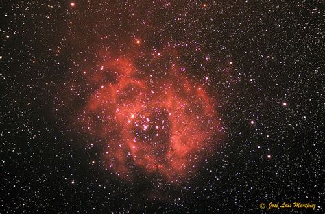 Ngc La Nebulosa Roseta Y C Mulo Ngc Astronom A Para Todos