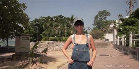 Naughty Russian MILF Exhibitionist Tnaflix