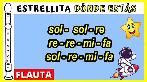 Estrellita Donde Est S Flauta Dulce Solo Notas Chords Chordify