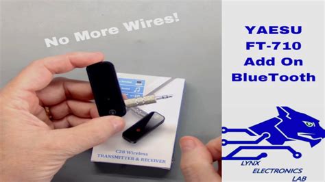 Say Goodbye To Wires Enjoy Bluetooth Audio On Yaesu FT 710 YouTube