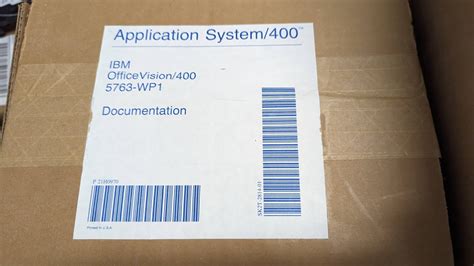 An "unboxing" of still-sealed IBM AS/400 Features! - What will we find ...