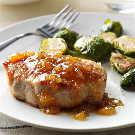 Pineapple Dijon Pork Chops Recipe How To Make It Taste Of Home