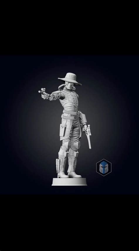 Cad Bane Star Wars The Clone Wars Ver 2 3d Print Model Download Free