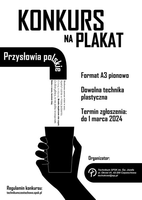 Konkurs plastyczny PLAKAT PRZYSŁOWIA POLSKIE