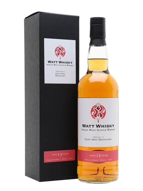 Glen Spey Year Old Watt Whisky Scotch Whisky The Whisky