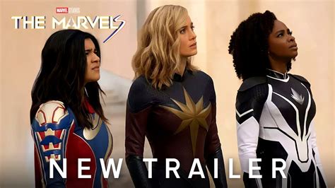 Marvel Studios The Marvels New Trailer 2023 HD YouTube