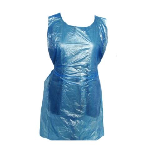 Disposable Polythene Apron Blue 200pk Lavadent Online