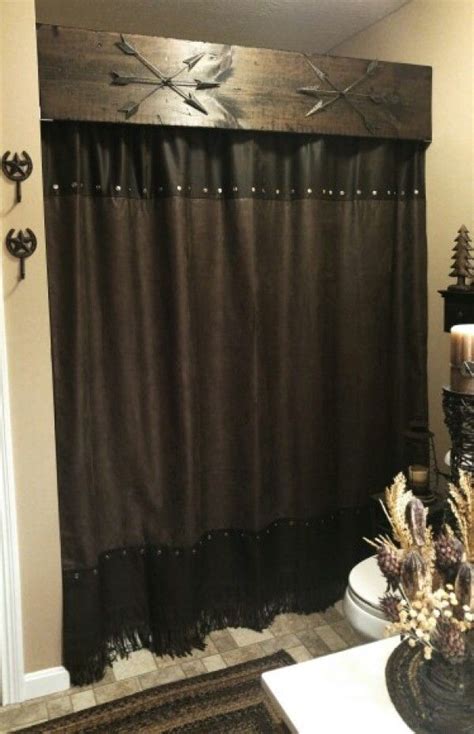 rustic bathroom shower curtains