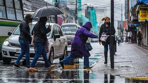 Lluvia En Fin De Semana Largo Pronostican Temperaturas Agradables Y