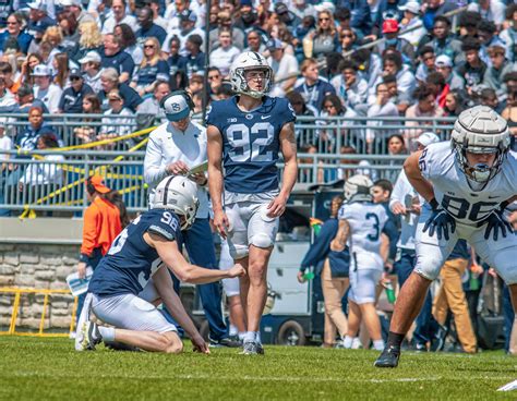 Penn State Football Blue White Game On Behance