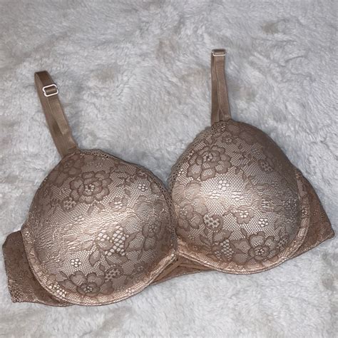 36c Ambrielle Lace Plunge Push Up Bra Gem