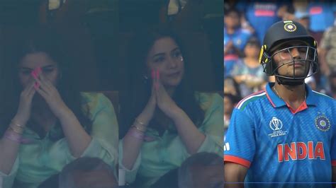 Sara Tendulkar Crying After Shubhman Gill Wicket On Vs Sl Ind Vs