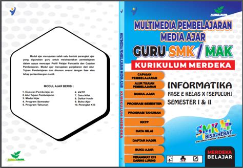 MODUL AJAR KURIKULUM MERDEKA INFORMATIKA SMK MAK KELAS X SEMESTER I