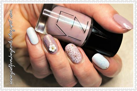 Powiew Wiosny W Kolorze Nude EnjoyOURS 3D Nail Decoration Review
