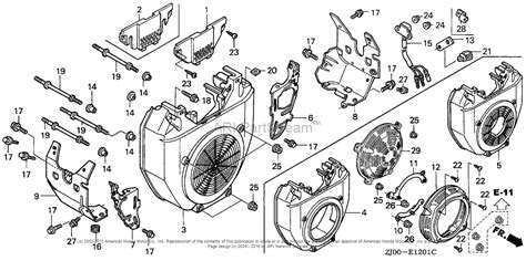 Honda Engines Gx K Qyf Engine Jpn Vin Gcac To Gcac