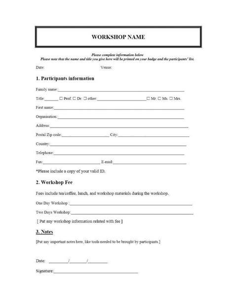 008 Microsoft Word Forms Templates Template Ideas Event Regarding Registration Form Template