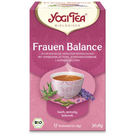 Yogi Tea Frauen Balance Bio 17 Teebeutel Miraherba Bio Tee