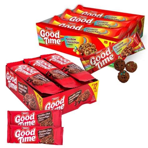 Jual Good Time Cookies Double Choco Rainbow Arnott S Cemilan Biskuit