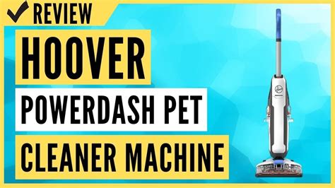 Hoover PowerDash Pet Hard Floor Cleaner Machine FH41000 Review YouTube