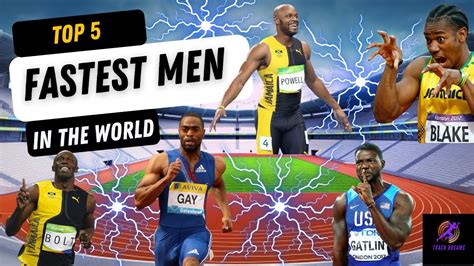 Top Fastest M Men Sprinters In History Youtube