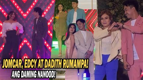 JOMCAR EDCY AT DADITH RUMAMPA ANG DAMING NANOOD YouTube