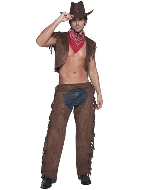 Sexy Cowboy Kostüm für Herren Vegaoo