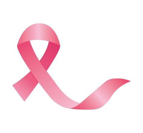 Pink Ribbon Breast Cancer Silhouette Style Icon 2476952 Vector Art At Vecteezy