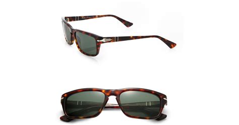 Lyst Persol 55mm Detective Acetate Sunglasses In Brown For Men