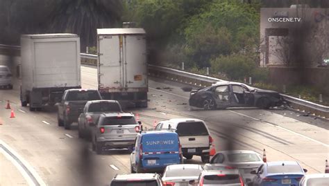 One Person Dead After I 5 Pileup Involving Big Rig In Encinitas Times