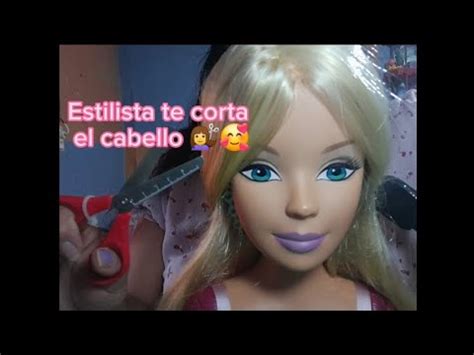 ASMR ROLEPLAY Estilista Te Corta El Cabello YouTube