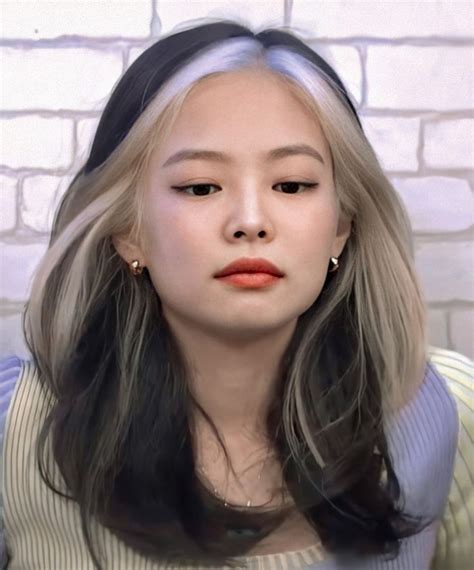 Pin By Ti O On Blackpink Jennie Kim Hair E Girl Hair Kim