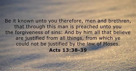 Acts 13 38 39 Bible Verse KJV DailyVerses Net