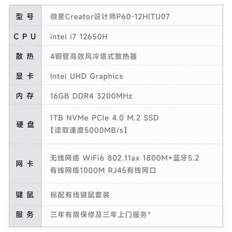 手慢无微星MSI设计师P60电脑 12代i7 1TB SSD 仅售2699元 海尔 K1 台式电脑导购 中关村在线