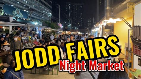 Jodd Fairs Phra Rama 9 Night Market Amazing Street Food Clothes