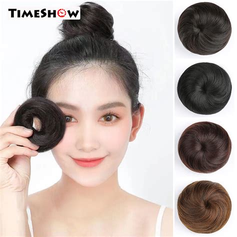 Wig Hair Donut Hair Bun Maker Hairpiece Convenience Hair Ring Style